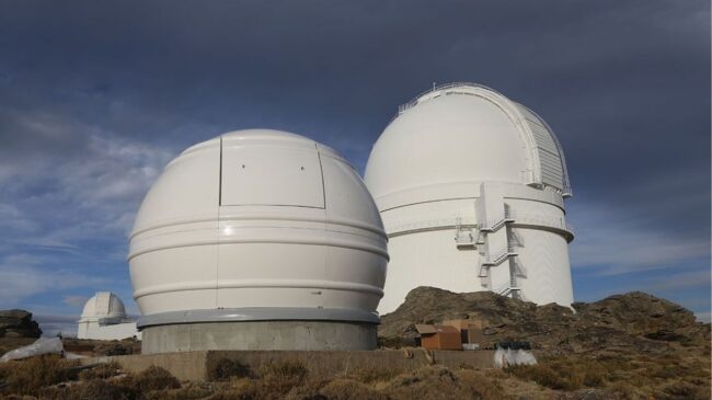 Captan desde un observatorio de Almería la fusión «en curso» de dos galaxias enanas