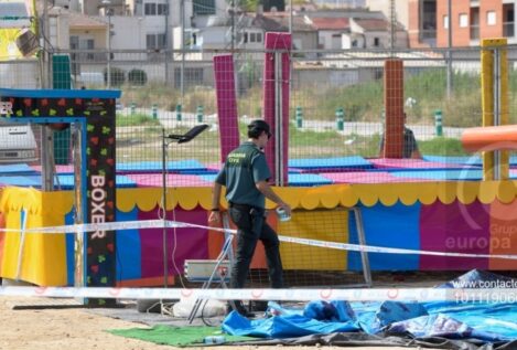 En libertad los dos detenidos por la muerte de una niña en una atracción de feria en Murcia