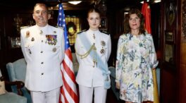 La embajadora de España en EEUU jura la bandera ante la princesa Leonor en Nueva York
