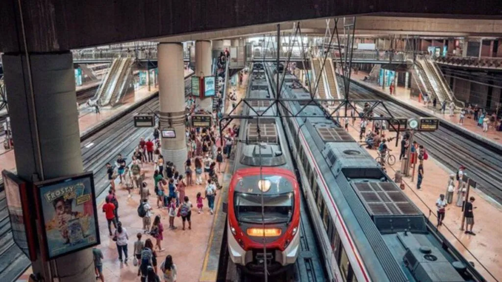 Estación de Cercanías de Atocha: (EP)