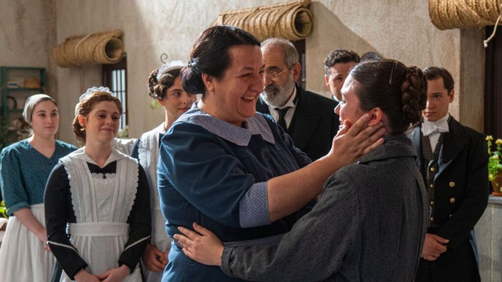 Una de las escenas de 'La promesa': (RTVE)