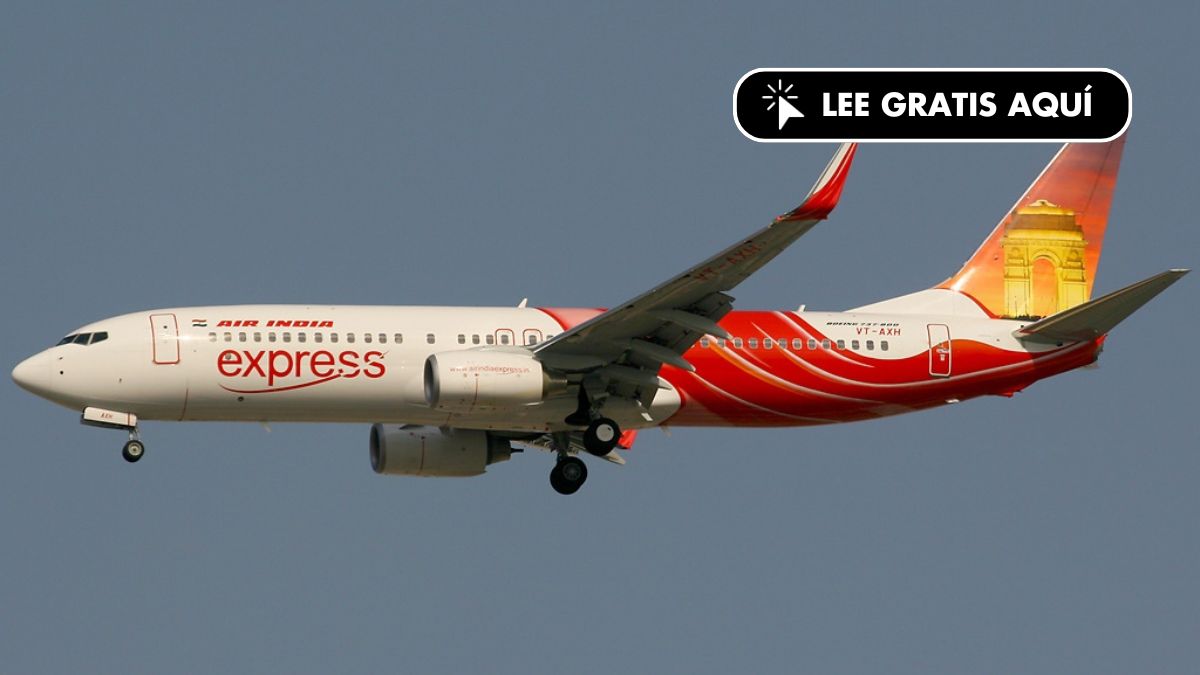 Este es el asiento en el que viajaba el turista que ha sobrevivido en el accidente de Air India