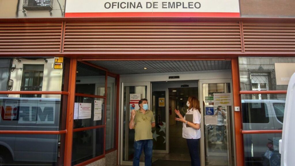 Oficina de empleo del SEPE. Europa Press