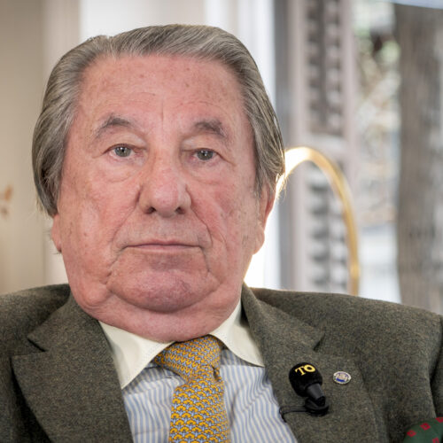 Francisco Vázquez con Esperanza Aguirre