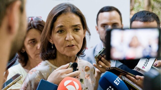 Reyes Maroto afirma no recordar haberse visto con Aldama cuando era ministra de Industria