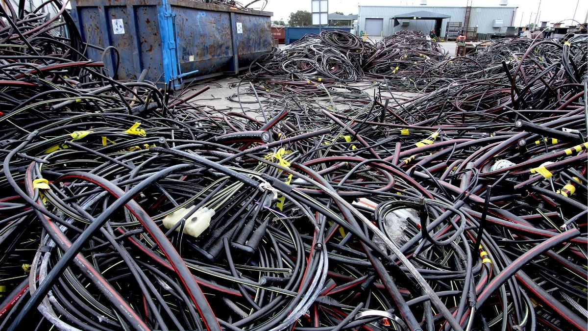 La Guardia Civil recupera 1,5 toneladas de cable de cobre y detiene a seis varones por su robo