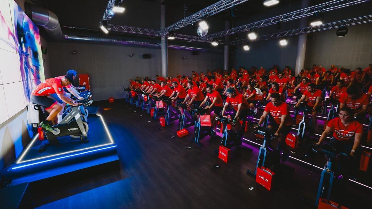 GO fit conmemora los 90 años de La Vuelta con una sesión inmersiva de ‘bike’