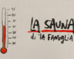 La viñeta animada sobre... la sauna