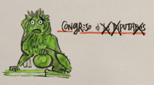 La viñeta sobre el Congreso de los Diputados