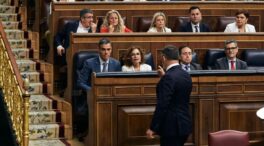 Abascal se harta de Sánchez y lo planta en el Congreso: «Indecente, corrupto, traidor»