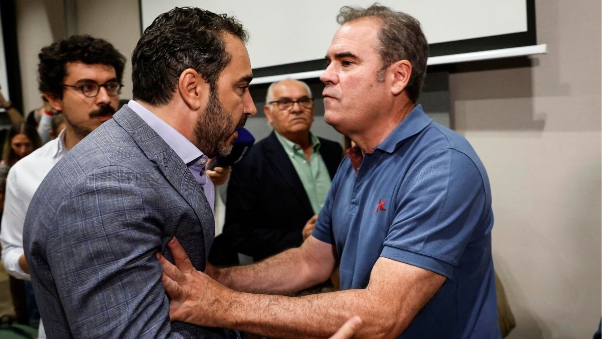 Aldama, tras reventar el acto de Díez: «Quería saber qué tienen contra mí o quién les manda»