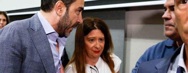 Aldama revienta el acto de Leire Díez: «No sabe lo que ha hecho. Verá Sánchez qué va a pasar»
