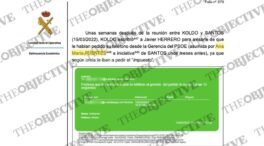 Sánchez deja el PSOE en manos de una amiga de Cerdán que sale en el informe de la UCO