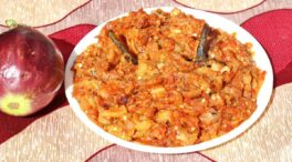 Berenjenas ahumadas: el plato indio con un toque picante que es irresistible