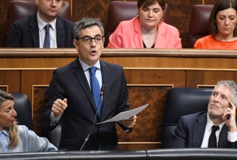 Félix Bolaños dice que no se siente aludido por las «presiones» que denuncia Isabel Perelló