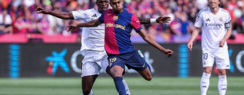 El Clásico en el Bernabéu en octubre y la vuelta en el Camp Nou en la jornada 35