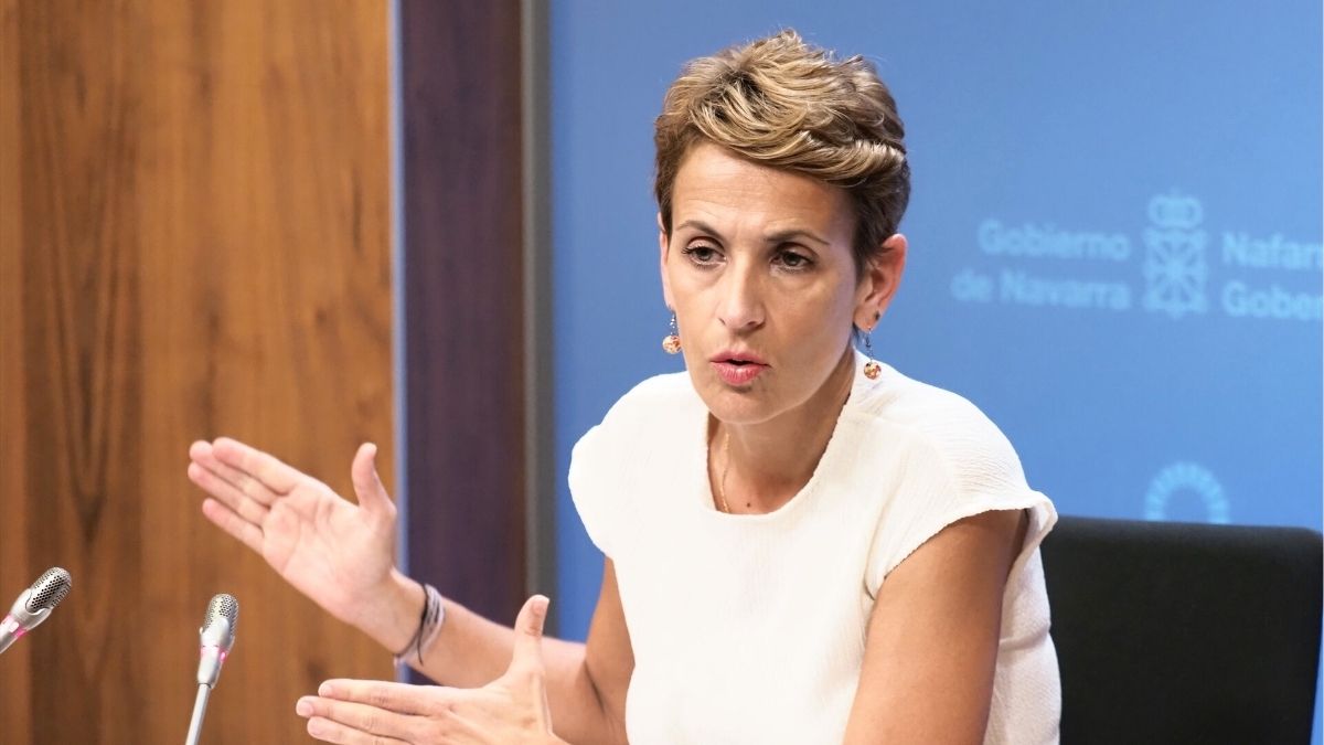 María Chivite niega ilegalidades en las adjudicaciones a obras de su Gobierno