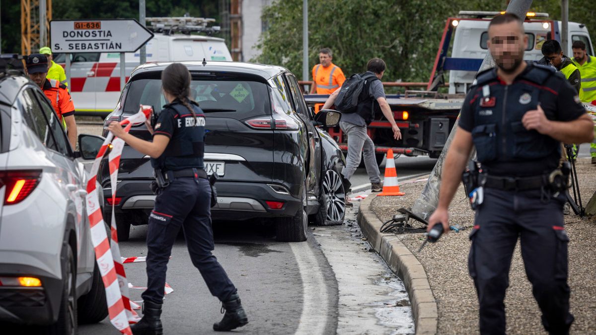 La Ertzaintza, obligada a efectuar disparos en un operativo antidroga en Guipúzcoa