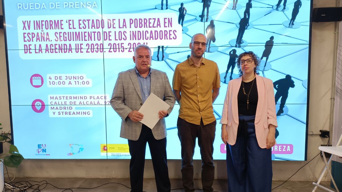 Bajan a 12,5 millones las personas en riesgo de pobreza o exclusión en España, según EAPN