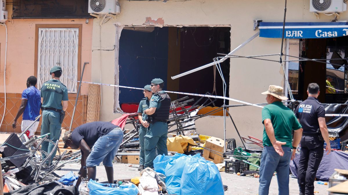 13 heridos por una explosión en un bar de Lo Pagán (Murcia), dos de ellos muy graves
