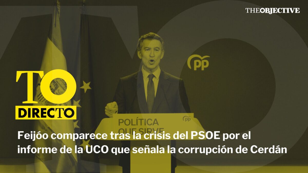 DIRECTO | Feijóo comparece tras la crisis del PSOE por el informe de la UCO que involucra a Cerdán
