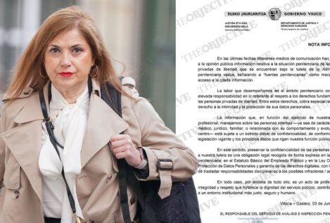 El Gobierno vasco amenaza con sancionar a los funcionarios que filtren datos de las prisiones