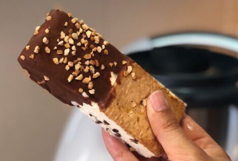 El helado casero de Arguiñano que es como un Maxibon: con galletas, nata y mucho chocolate