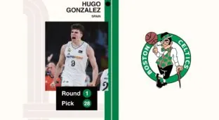 Los Celtics eligen al español Hugo González en su primera opción del draft de la NBA
