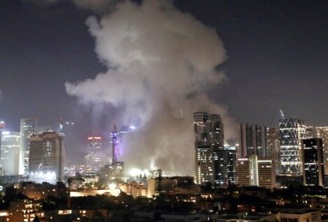 Israel detecta una nueva oleada de proyectiles lanzados desde Irán