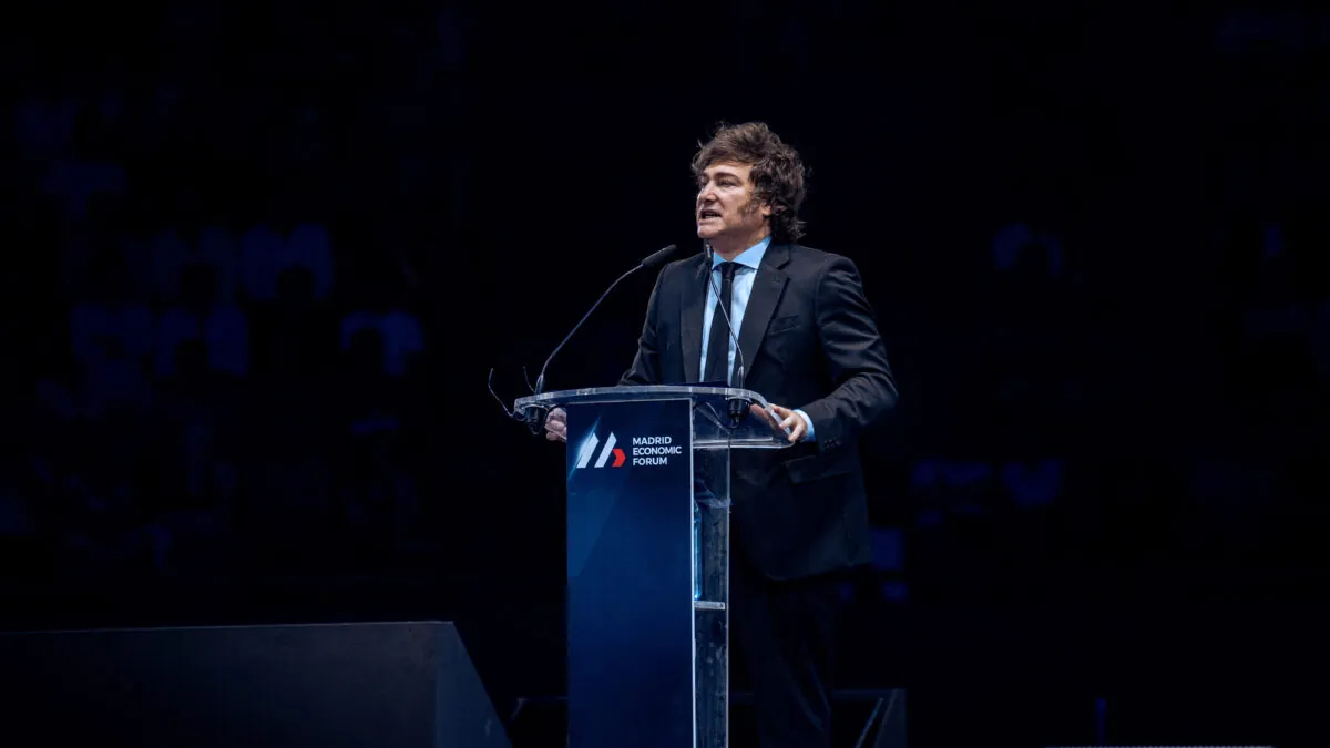 Milei cierra el Madrid Economic Forum llamando a «dar la pelea contra los políticos corruptos»
