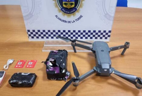La prisión de Alhaurín (Málaga), en alerta tras el uso de drones para introducir droga