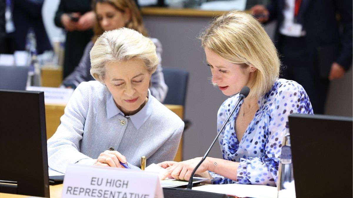 Kallas y Von der Leyen piden a los líderes de la UE acciones conjuntas para el rearme europeo