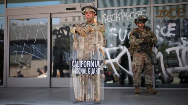 California denunciará a Trump por el despliegue «ilegal» de la Guardia Nacional en Los Ángeles
