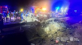 Cuatro muertos, uno de ellos policía, en una persecución por un robo en Málaga