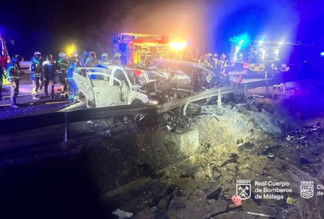 Cuatro muertos, uno de ellos policía, en una persecución por un robo en Málaga