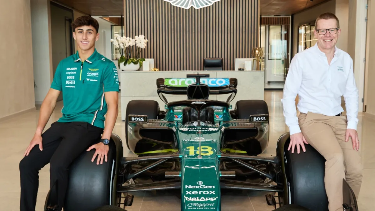 Aston Martin ficha al piloto español Mari Boya para su nueva academia de talentos