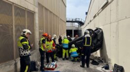 Una mujer cae desde 8 metros en su coche en un centro comercial de Majadahonda (Madrid)