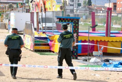 Dos detenidos por la muerte de una niña electrocutada en una atracción en Murcia
