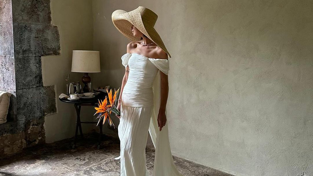 Las pamelas se visten de boda y se convierten en el accesorio fetiche para novias e invitadas