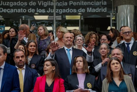 Jueces y fiscales amenazan con la huelga si el Gobierno mantiene las reformas judiciales