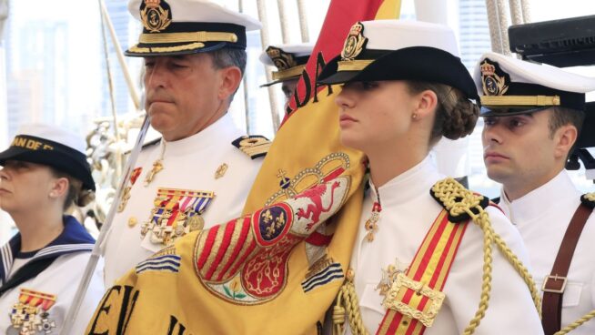 La princesa Leonor embarca este lunes en Gran Canaria en la fragata Blas de Lezo