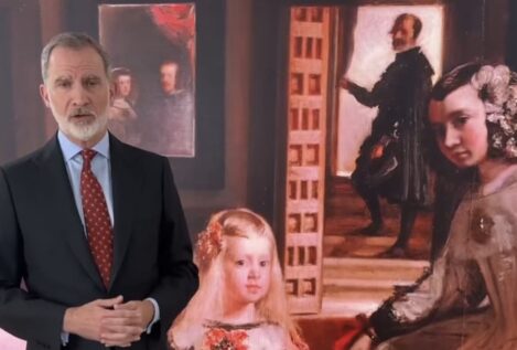 El Rey explica 'Las Meninas' de Velázquez para el Instagram del Museo del Prado