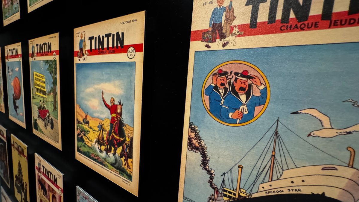 Entre Tintín y Spirou: una historia del cómic europeo