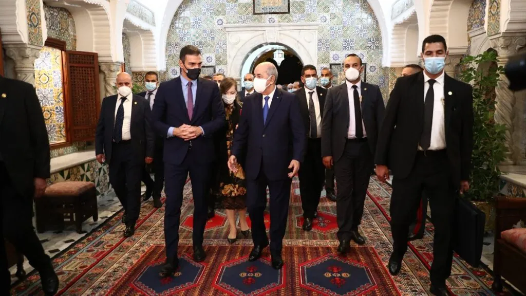 Sánchez viaje Argelia Ábalos