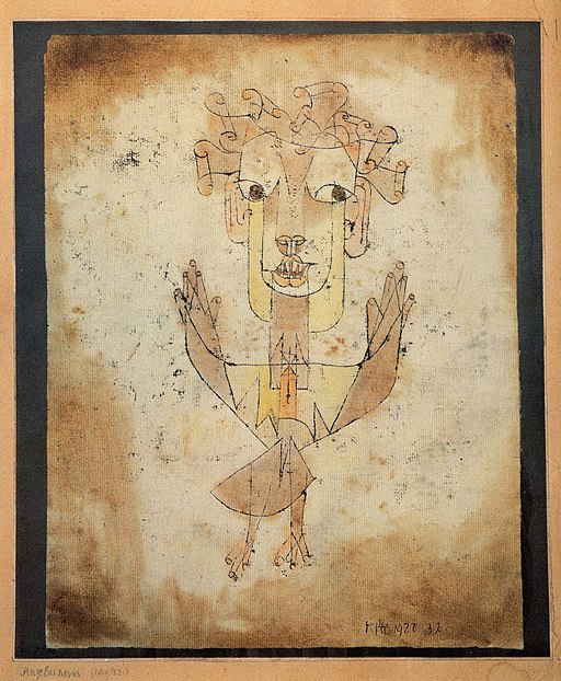 El Angel de la Historia de Paul Klee - Benjamin a Portbou