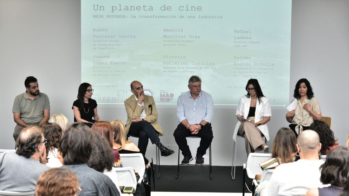 TÜV SÜD impulsa el debate sobre la sostenibilidad en el sector audiovisual junto a referentes de la industria