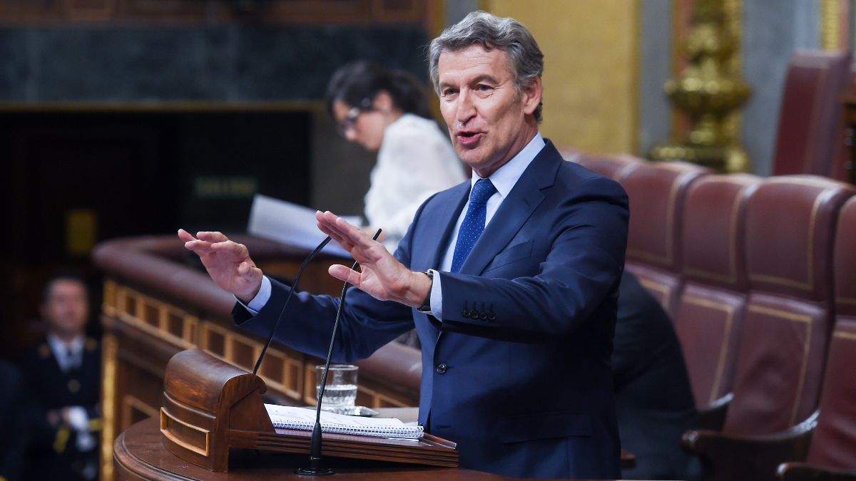 Feijóo dice que Sánchez ha batido todos los récords de corrupción en la política española