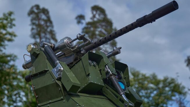 Ucrania ha creado gracias a un 'crowdfunding' una ametralladora que apunta y dispara sola