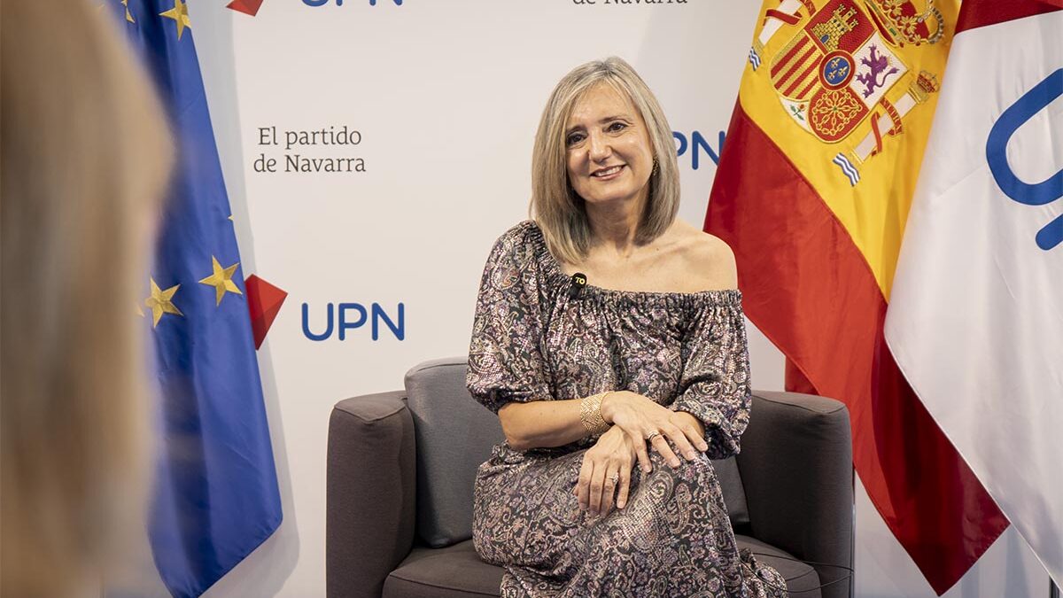 Cristina Ibarrola (UPN): «El PSOE nos arrebató el poder en Navarra para seguir robando»