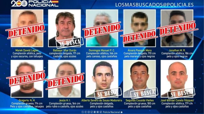 Detenido en Madrid el 'fugitivo de los tatuajes', incluido entre los diez más buscados en España